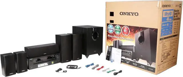 Alt view image 20 of 20 - Onkyo HT-S5700 5.1 Channel Network A/V Receiver/Speaker Package
