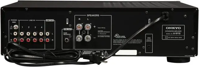 Alt view image 4 of 6 - Onkyo A-9110 Integrated Stereo Amplifier