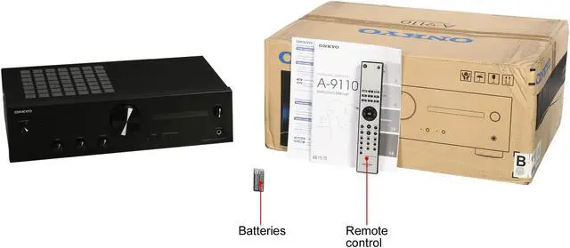 Alt view image 6 of 6 - Onkyo A-9110 Integrated Stereo Amplifier