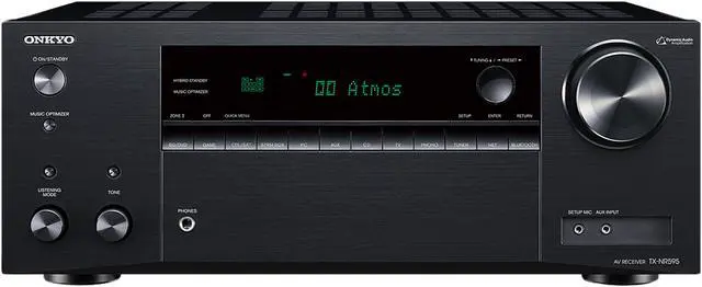 Alt view image 3 of 8 - Onkyo TX-NR595 7.2-Channel Network A/V Receiver