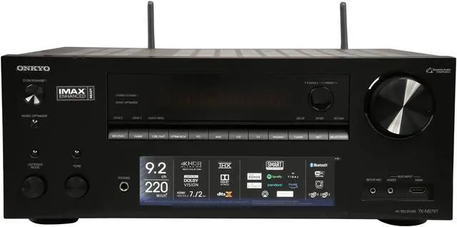 Alt view image 2 of 6 - ONKYO TX-NR797 9.2-Channel Network A/V Receiver