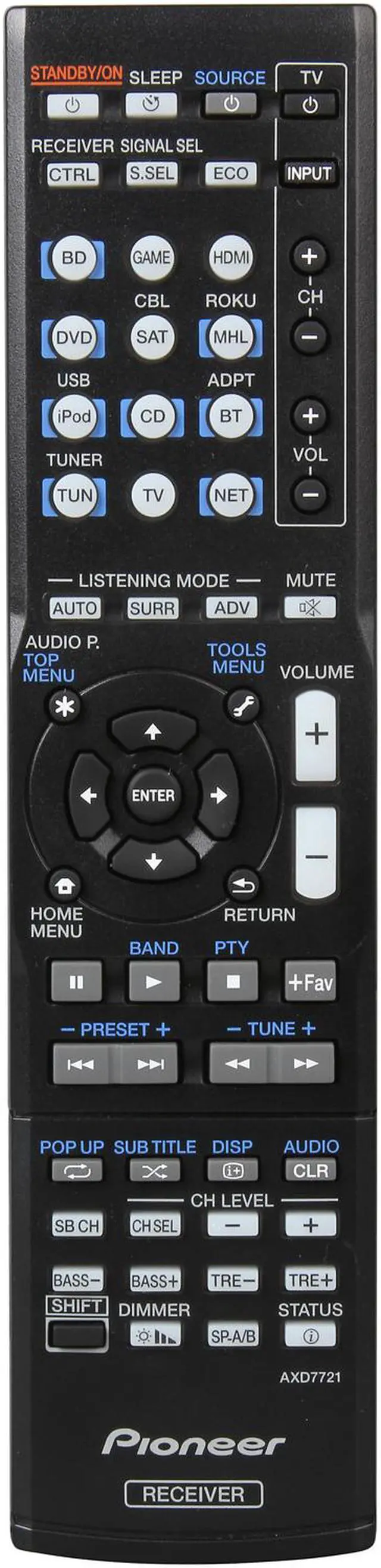 Alt view image 5 of 6 - Pioneer VSX-824-K 5.2 Channel 4K Ready AV Receiver