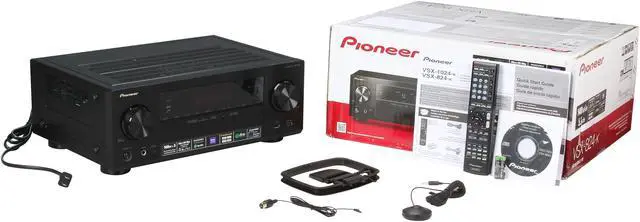 Alt view image 6 of 6 - Pioneer VSX-824-K 5.2 Channel 4K Ready AV Receiver