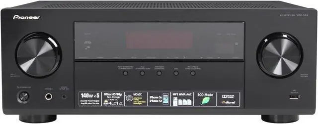 Alt view image 2 of 6 - Pioneer VSX-524-K 5.1-Channel A/V Receiver