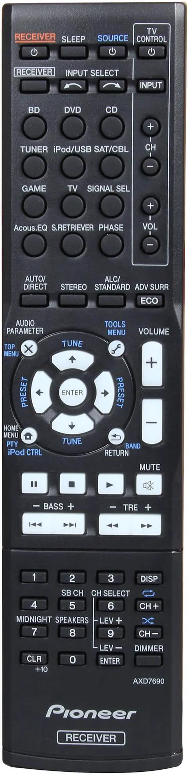 Alt view image 5 of 6 - Pioneer VSX-5231 5.1 Channel 3D/4k Ultra Pass through AV Receiver