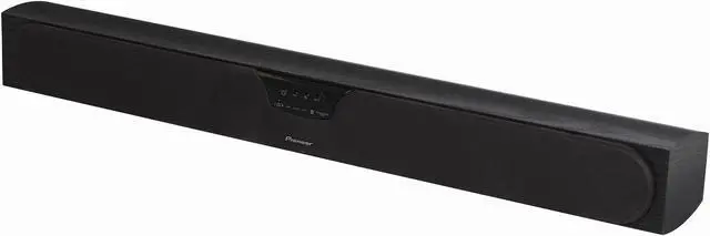Alt view image 2 of 12 - Pioneer SPSB23W/B Soundbar Speaker System w/ Wireless Subwoofer