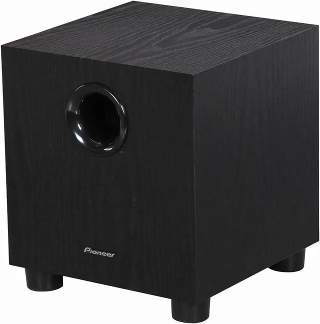 Alt view image 6 of 12 - Pioneer SPSB23W/B Soundbar Speaker System w/ Wireless Subwoofer