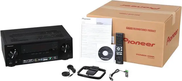 Alt view image 6 of 6 - Pioneer VSX-524-K/B 5.1-Channel Receiver, Manufacturer recertified grade A