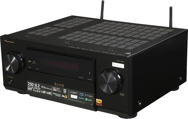 Main image of Pioneer VSXLX503 9.2 Channel 230w/Ch 6 Ohms 4k Ultra HD Network Receiver