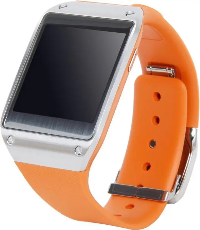 Main image of Samsung SM-V700 Galaxy Gear Android Digital Smartwatch Wrist Watch - Wild Orange