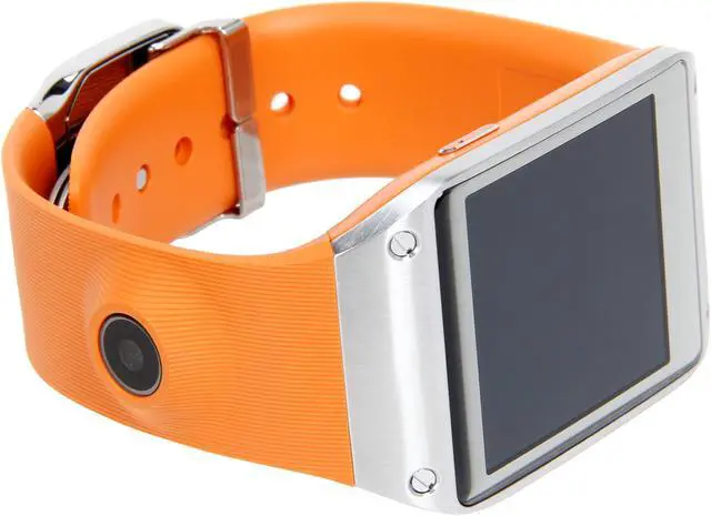 Alt view image 6 of 8 - Samsung SM-V700 Galaxy Gear Android Digital Smartwatch Wrist Watch - Wild Orange
