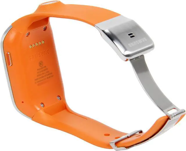 Alt view image 7 of 8 - Samsung SM-V700 Galaxy Gear Android Digital Smartwatch Wrist Watch - Wild Orange
