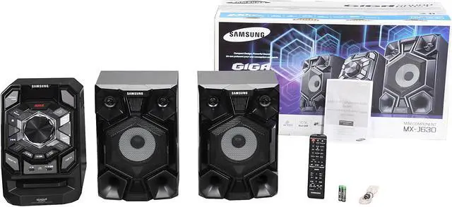 Alt view image 11 of 11 - Samsung MX-J630 2.0 Channel 230 Watt Wired Audio Giga System