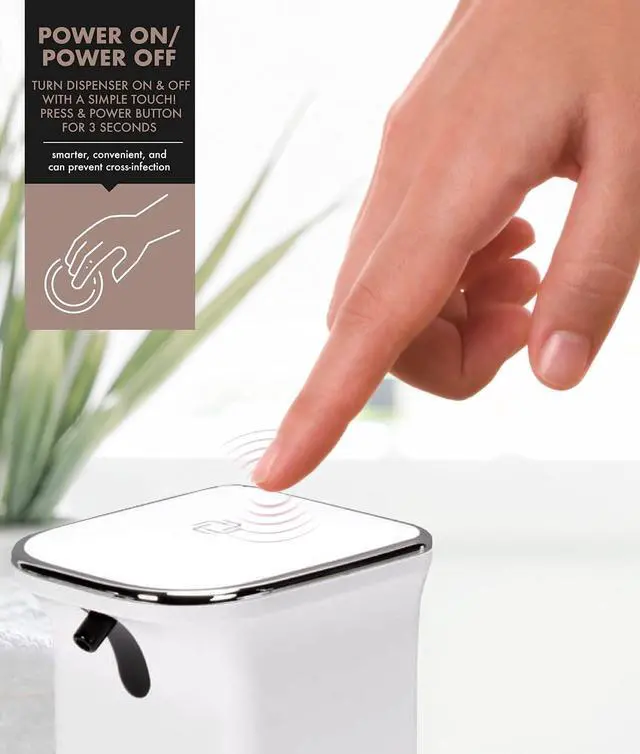 Alt view image 5 of 6 - Rosewill Automatic Foam Soap Dispenser, Motion Sensor Touchless (RCFD-20001)
