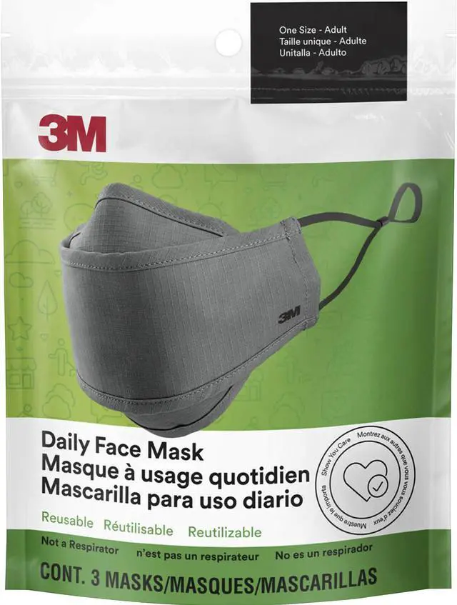 Main image of 3M Daily Face Mask, 3 / Pack