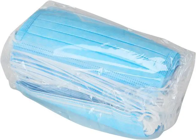 Alt view image 3 of 7 - Disposable Protective Mask, 3 Layer - 50 pcs / Box