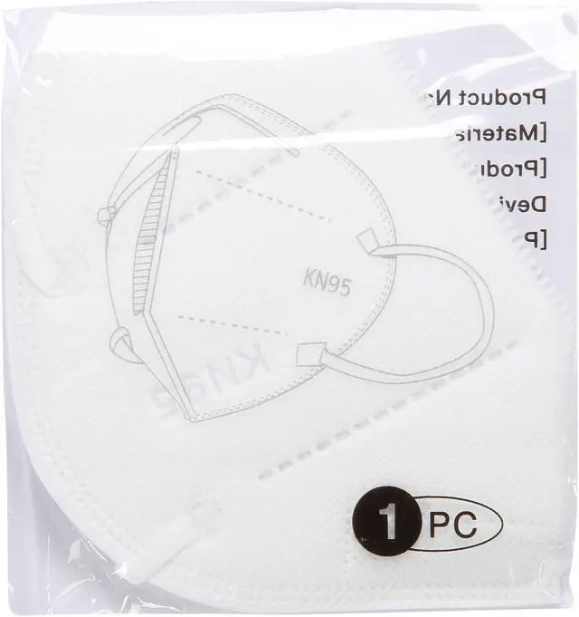 Alt view image 2 of 2 - Siyang KN95 Protective Face Mask, 25 pcs per Box