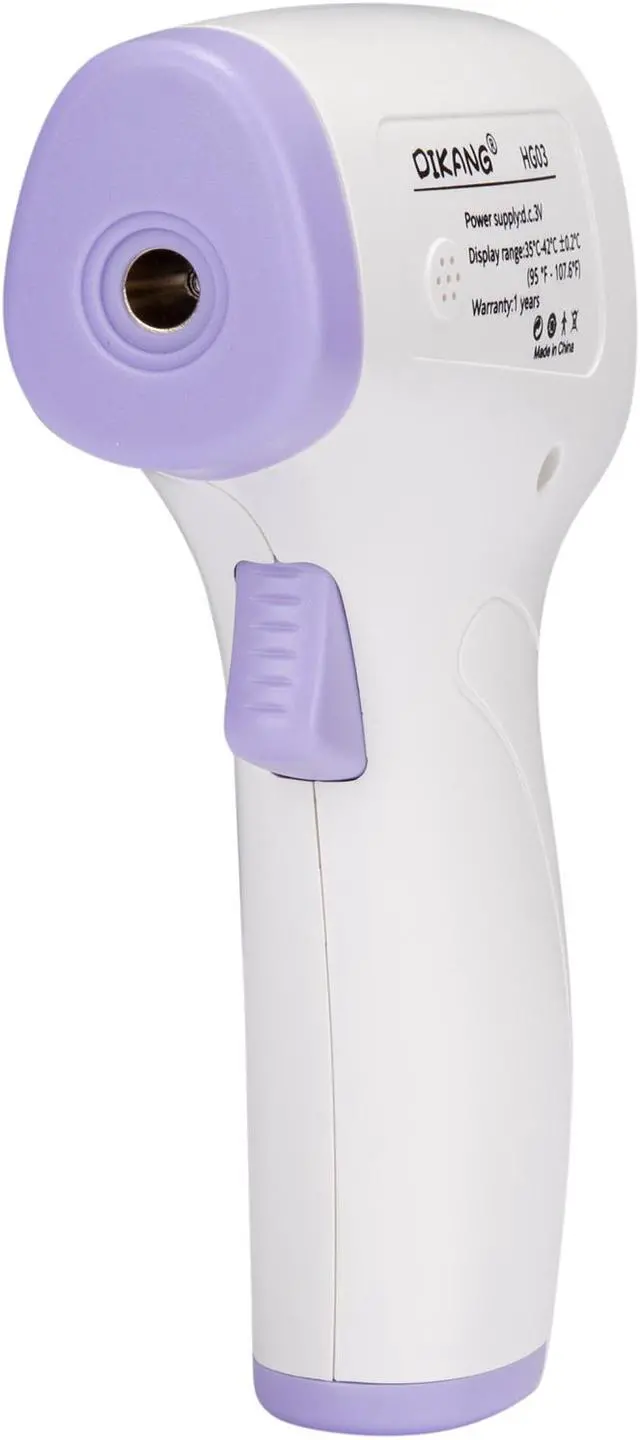 Alt view image 5 of 6 - DIKANG Non-Contact Infrared Thermometer, Model HG03 FDA no. D380324