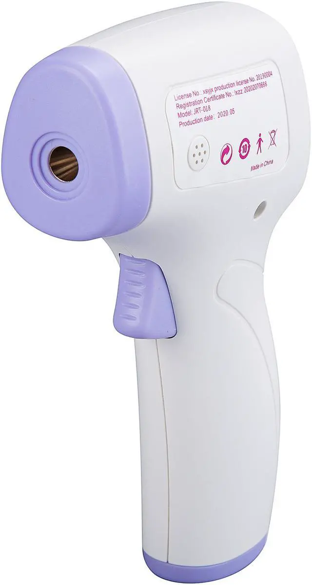 Alt view image 4 of 5 - KRK Non-Contact Infrared Thermometer, Model JRT-018 FDA no. D393624