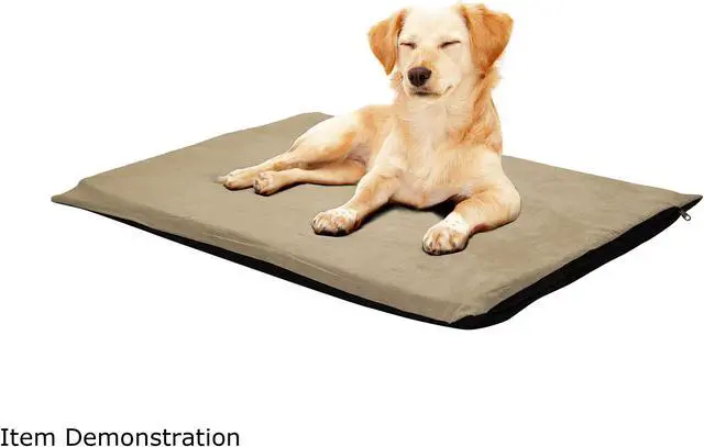 Main image of PAW 2" Orthopedic Foam Pet Bed - Suede Clay - Large