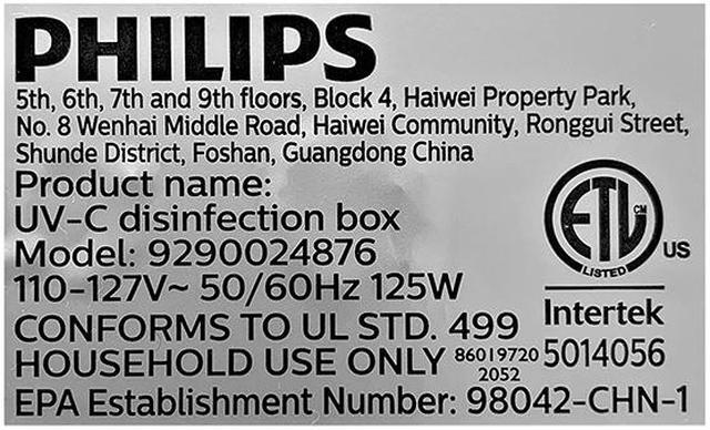 Alt view image 7 of 7 - Philips UV Light Sanitizer Box | Disinfect Everyday Items, Baby Products, Tablets in Minutes | Touch Control | Auto-Off Safety | ETL Listed & EPA Certified