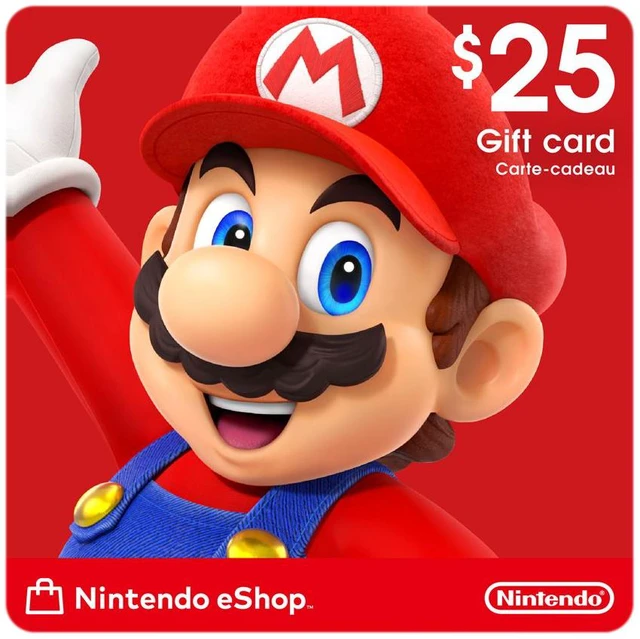 Main image of Nintendo eShop $25 Gift Card (Email Delivery)