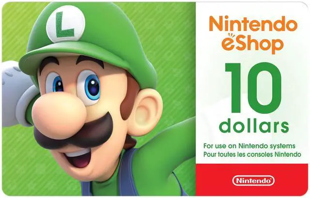 Main image of Nintendo eShop $10 Gift Card (Email Delivery)