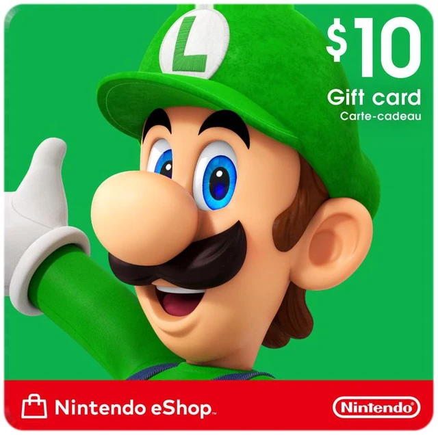 Main image of Nintendo eShop $10 Gift Card (Email Delivery)