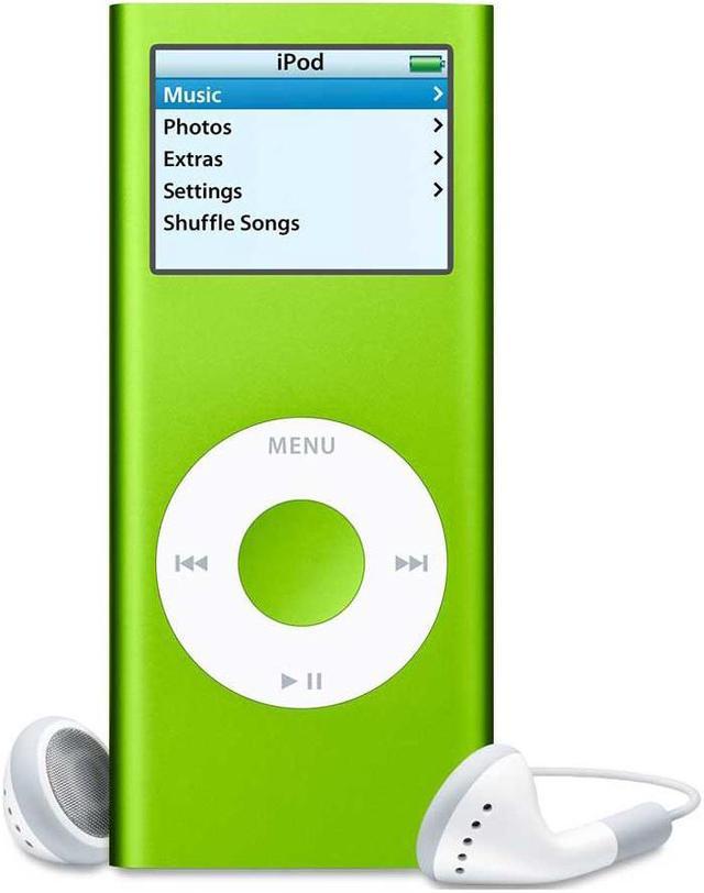 Apple nano (2nd Gen) 1.5" Green MP3 Player MA487LL/A MP3 / MP4 Players - Newegg.com
