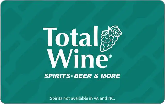 Main image of Total Wine & More $10 Gift Card (Email Delivery)