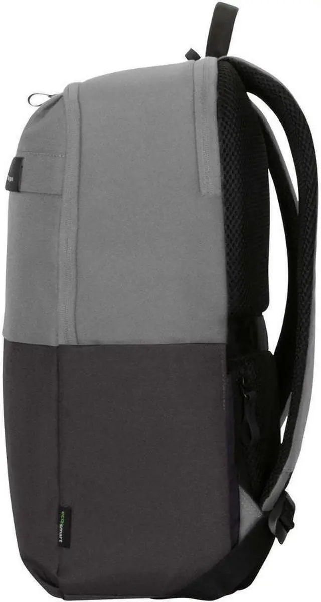 Alt view image 3 of 5 - Targus TBB634GL 15.6" Sagano EcoSmart Travel Backpack - Black/Grey