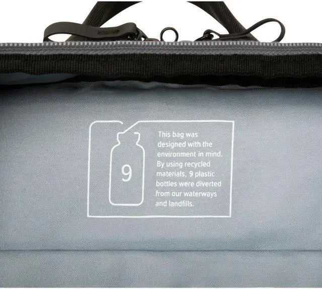 Alt view image 5 of 5 - Targus TBB634GL 15.6" Sagano EcoSmart Travel Backpack - Black/Grey