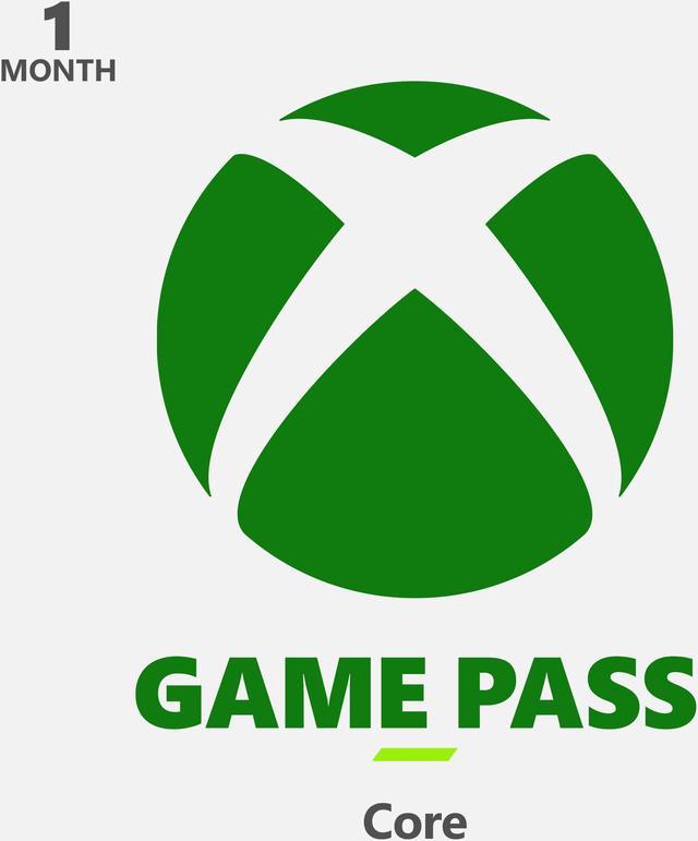 Xbox 1 Month Game Pass Core – US Registered Account Only (Email Delivery) 