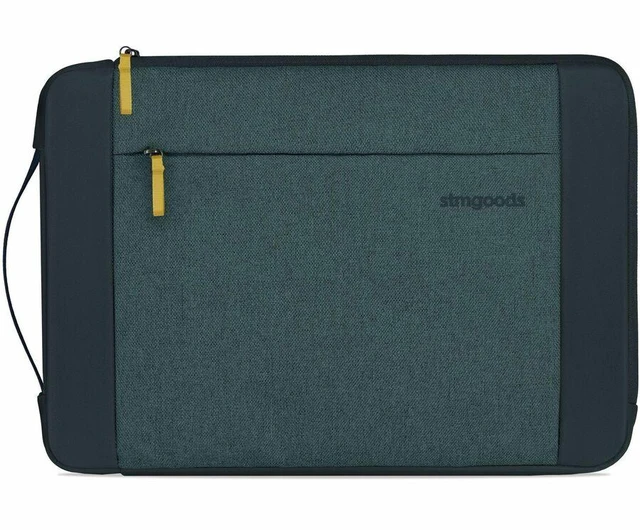Alt view image 2 of 4 - STM Goods Kin Carrying Case (Sleeve) for 15" to 16" Apple MacBook Pro - Aqua Blue - STM-114-483P-02