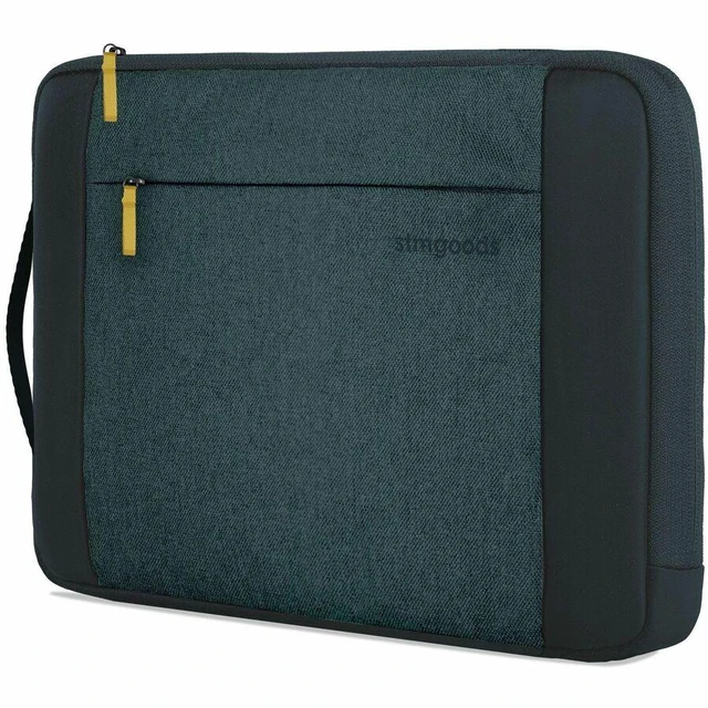 Alt view image 4 of 4 - STM Goods Kin Carrying Case (Sleeve) for 15" to 16" Apple MacBook Pro - Aqua Blue - STM-114-483P-02