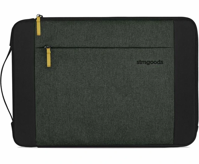 Alt view image 2 of 5 - STM Goods Kin Carrying Case (Sleeve) for 15" to 16" Apple MacBook Pro - Black Slate - STM-114-483P-01