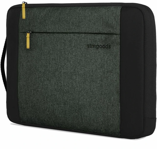 Alt view image 4 of 5 - STM Goods Kin Carrying Case (Sleeve) for 15" to 16" Apple MacBook Pro - Black Slate - STM-114-483P-01