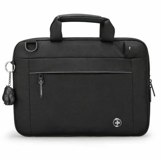 Main image of Swissdigital Design Carrying Case (Sleeve) for 14" Apple Notebook, MacBook Pro - Black - SD8533-01