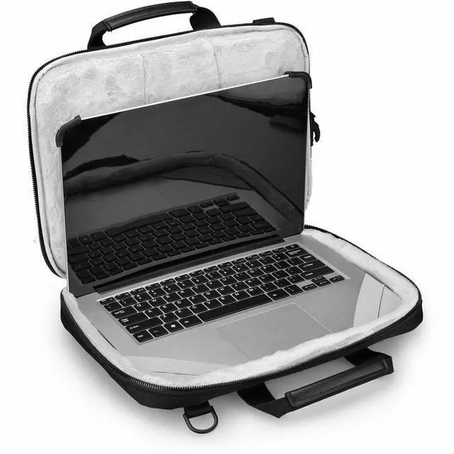 Alt view image 6 of 8 - Swissdigital Design Carrying Case (Sleeve) for 14" Apple Notebook, MacBook Pro - Black - SD8533-01