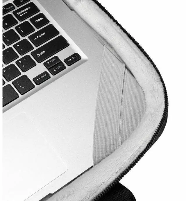 Alt view image 7 of 8 - Swissdigital Design Carrying Case (Sleeve) for 14" Apple Notebook, MacBook Pro - Black - SD8533-01