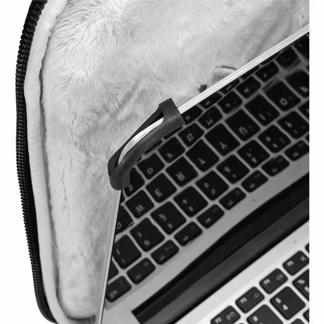 Alt view image 8 of 8 - Swissdigital Design Carrying Case (Sleeve) for 14" Apple Notebook, MacBook Pro - Black - SD8533-01