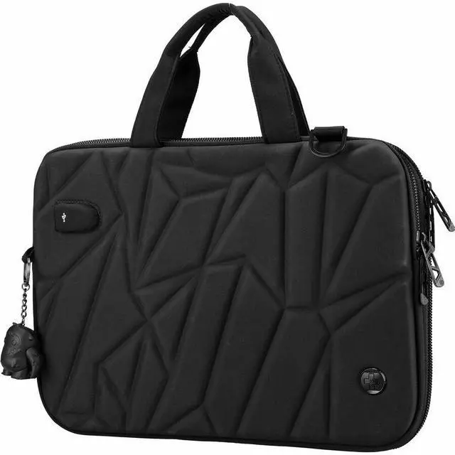 Alt view image 5 of 10 - Swissdigital Design Carrying Case (Sleeve) for 16" Apple Notebook, MacBook Pro - Black - SD8522-01