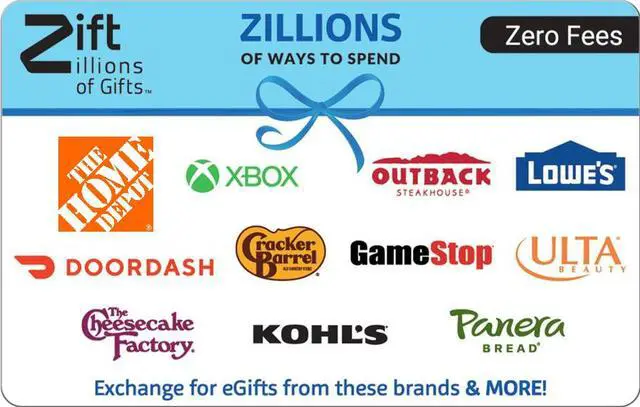 Main image of Zift Zillions $500 Gift Card (Email Delivery)