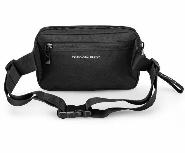Alt view image 3 of 8 - Swissdigital Design BERG Carrying Case (Sling) Travel - Black  SD9521-01