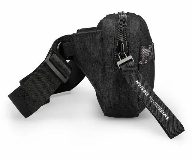 Alt view image 5 of 8 - Swissdigital Design BERG Carrying Case (Sling) Travel - Black  SD9521-01