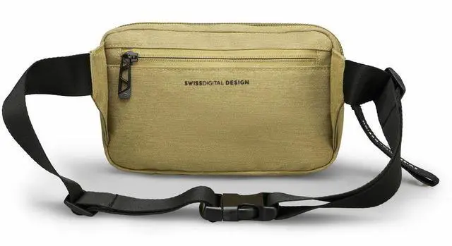 Alt view image 2 of 9 - Swissdigital Design BERG Carrying Case (Sling) - Dark Khaki  SD9521-74