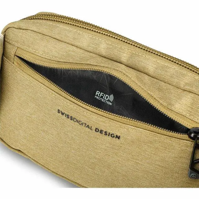 Alt view image 7 of 9 - Swissdigital Design BERG Carrying Case (Sling) - Dark Khaki  SD9521-74