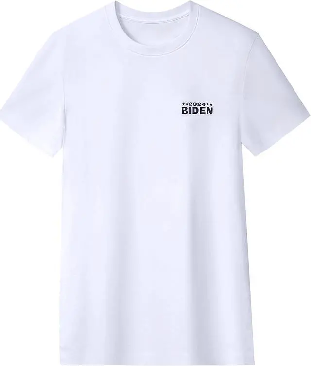 Alt view image 2 of 4 - White Waterproof T-Shirt - Biden (L)