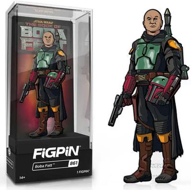 Alt view image 3 of 3 - FiGPiN Classic Star Wars The Book Of Boba Fett - Boba Fett #861