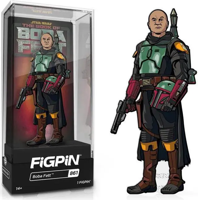 Alt view image 2 of 3 - FiGPiN Classic Star Wars The Book Of Boba Fett - Boba Fett #861